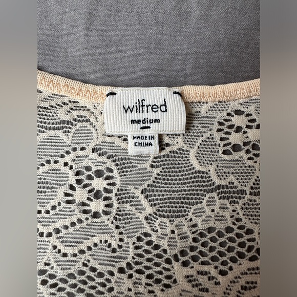 Wilfred Aritzia pink lace Madeline racerback tank dress - Picture 2 of 4